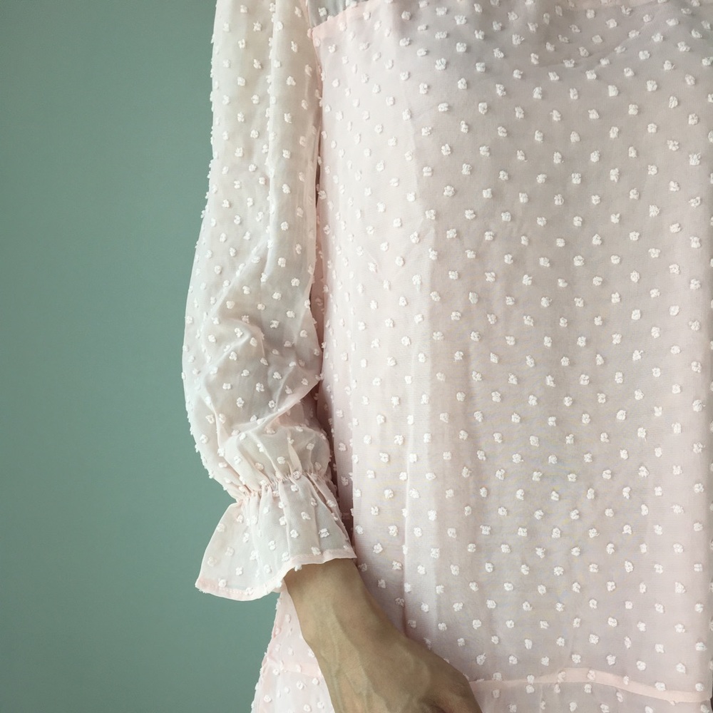 Lush blush fully lined dress - Picture 5 of 8